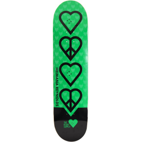 Heart Supply Heiman Reynolds Pro Skate Board (8"|Heart Neon)