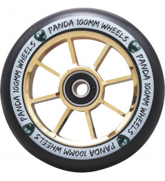 Panda Spoked V2 wheel 110mm Gold Chrome