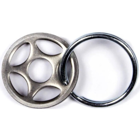 Proto Death Star Keychain (Silver)