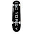Zoo York Skateboard OG 95 Logo Block 7.75 "Black