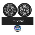 Set of 2 Divine 110 mm Light black wheels + Divine griptape + Divine headset