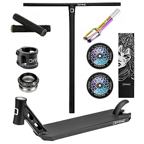 Freestyle Scooter Custom Divine CrMo Black