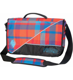 Nitro Evidence plaid red / blue 2013/14