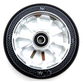 Nokaic Snake wheel 110 mm BLACK SILVER