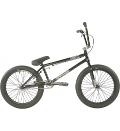 Division Fortiz 20 "2021 Freestyle BMX Bike (21" | Black / Polished)