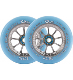 River Glide Juzzy Carter Wheels 110mm Serenity 2pcs