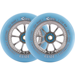 River Glide Juzzy Carter Wheels 110mm Serenity 2pcs