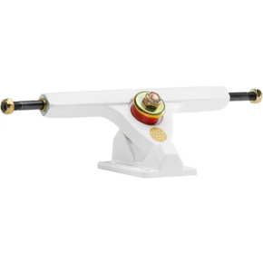 Caliber II 10" 44 Degree Longboard Trucks (10"|White/Gold)
