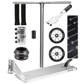 Freestyle Scooter Custom Divine Street 6" 560 mm Silver