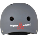 Triple Eight Certified Sweatsaver Helmet (L-XL|Carbon Rubber)