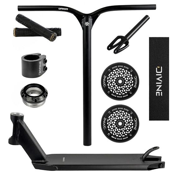Freestyle Scooter Custom Divine X Union Classic Black