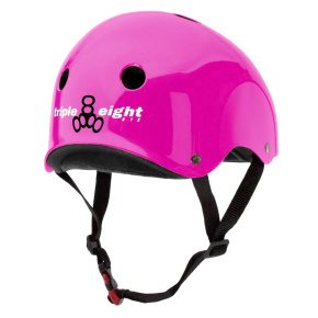 Helmet Triple Eight Certified Sweatsaver L-XL Pink Glossy