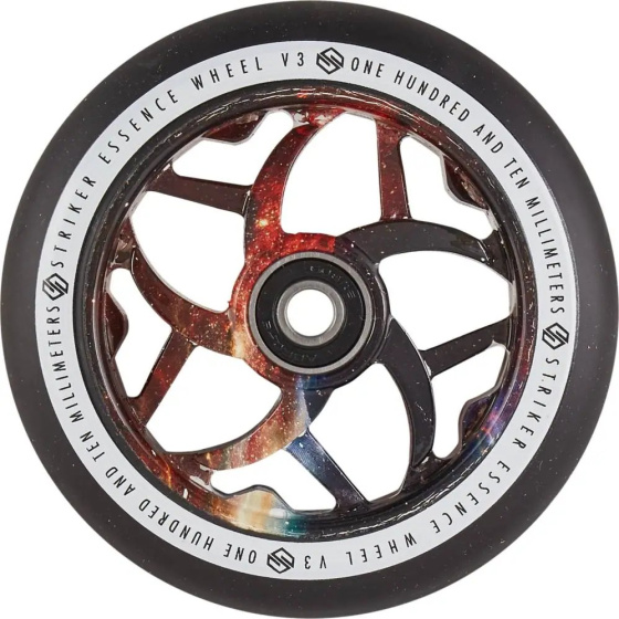 Wheel Striker Essence V3 Black 110mm Yellow Galaxy