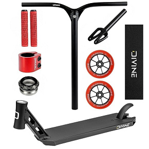 Freestyle Scooter Custom Divine Park ALU Black/Red