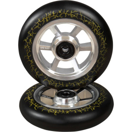North Ryan Ruegg Signature Wheels 110x30mm Silver/Black 2Pcs