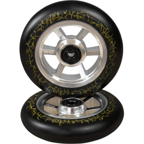 North Ryan Ruegg Signature Wheels 110x30mm Silver/Black 2Pcs