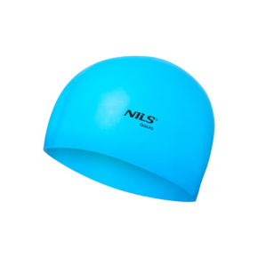 Silicone cap NILS Aqua NQC BL02 blue