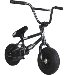 Wildcat Venom 2A Mini BMX Bike (Black/Silver|No Brakes)