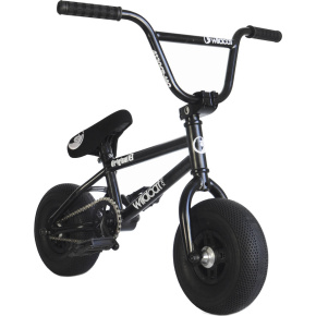 Wildcat Venom 2A Mini BMX Bike (Black/Silver|No Brakes)