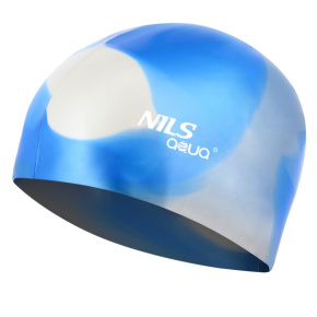 Silicone cap NILS Aqua multicolor MX21