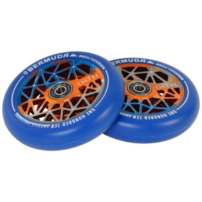 Wheels Oath Bermuda 110mm Orange / Blue / Titanium 2pcs