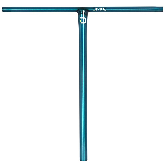 Divine T-bar Handlebars Oversize 600x610 mm Polished Teal