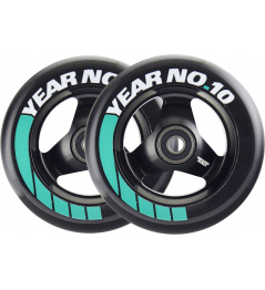 Wheels Tilt Ten Year 110mm black 2pcs