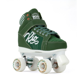 Rio Roller Mayhem II Adults Quad Skates - Green - UK:10A EU:44.5 US:M11L12