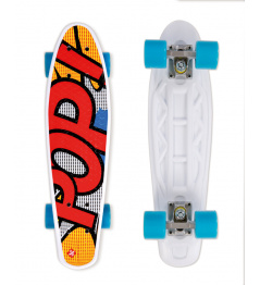 Street Surfing Skateboard POP BOARD Pops Yellow