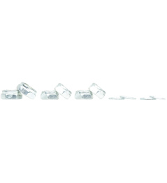 Atlas Hardware Nut Kit (Silver)