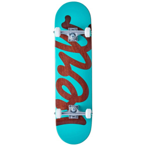 Skateboard Verb Script 8.25 "turquoise