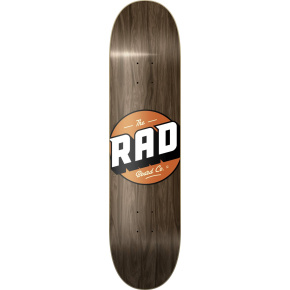 RAD Solid Logo Skate Board (7.75"|Vintage Maple)
