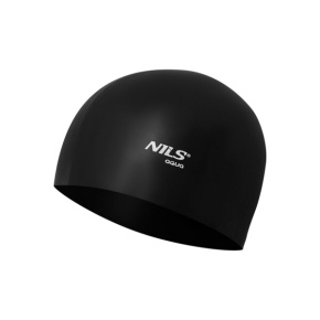 Silicone cap NILS Aqua NQC BK01 black