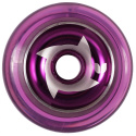 Blazer Pro Scooter Wheel Shuriken Purple Hub - 100 MM Clear Purple