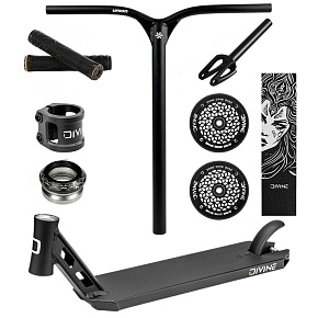 Freestyle Scooter Custom Divine Park ALU Black