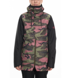 Jacket 686 Cascade Shell crshd berry camo cblk 2019/20 women's vell.M