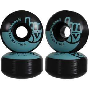 Vol.1 No.1 99A Skate Wheels 4-Pack (51mm|Black)