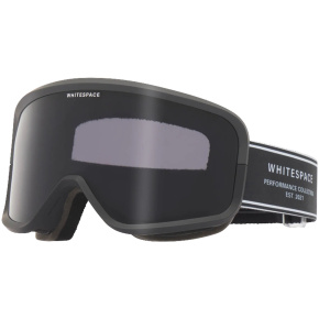 Whitespace Dual Tone Ski Goggles (Black/Smoke Lens)