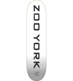 Zoo York Classic Logo Block Skate Deska (7.75"|Bílá)