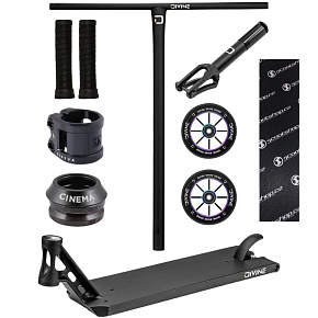 Freestyle Scooter Custom Divine Street 6" Black Freestyle Scooter Custom Divine Street 6" Black