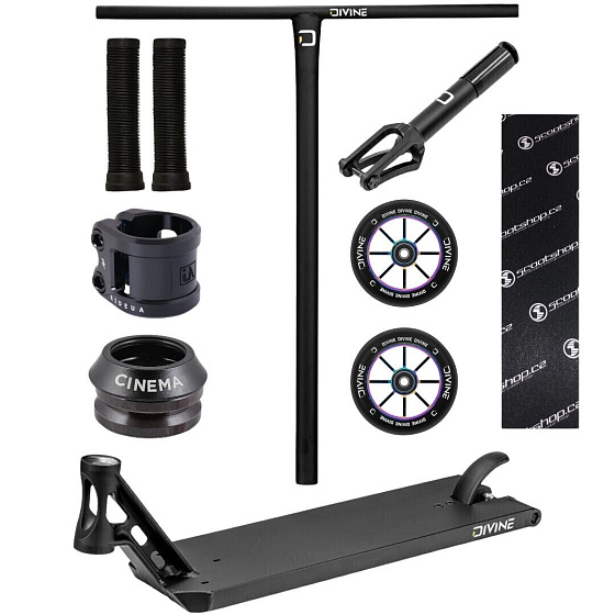 Freestyle Scooter Custom Divine Street 6" Black