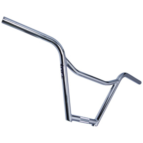 Mafia For+ 4-Piece BMX Handlebar (9.65"|Chrome)