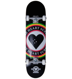 Heart Supply Insignia Skateboard Set (8"|Rasta)