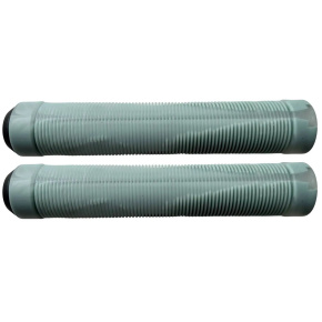 Trynyty Swirl Scooter Grips (Gray / Transparent)