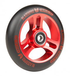 Blazer Pro Scooter Wheel Triple XT 110mm with Abec 9 - 110 MM Black/Red