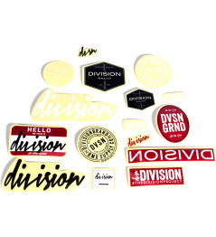 Division Assorted Sticker Souprava
