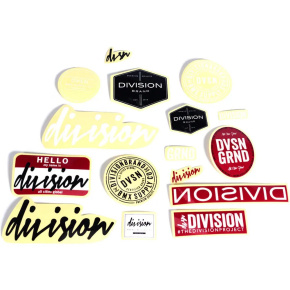 Division Assorted Sticker Set