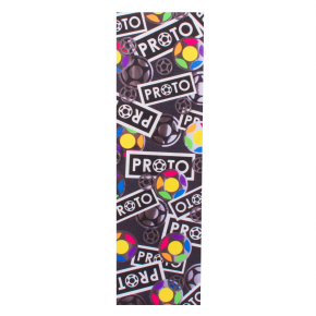 Proto Sticker Slap 7" Griptape For Scooter (Black|SD)