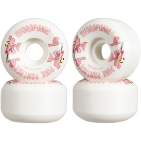Hydroponic x Pink Panther Skateboard Wheels 4-Set (55mm|White)