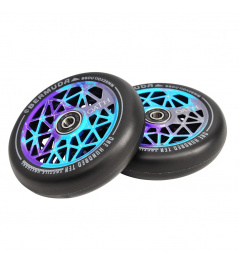 Wheels Oath Bermuda 110mm Blue / Purple / Titanium 2pcs